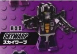 TRANSFORMERS KREON MINI FIGURE-Skywarp