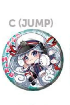 VOCALOID SITTING SNOW MIKU 2022 CAN BADGE