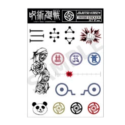 JUJUTSU KAISEN TATTOO STICKER-A