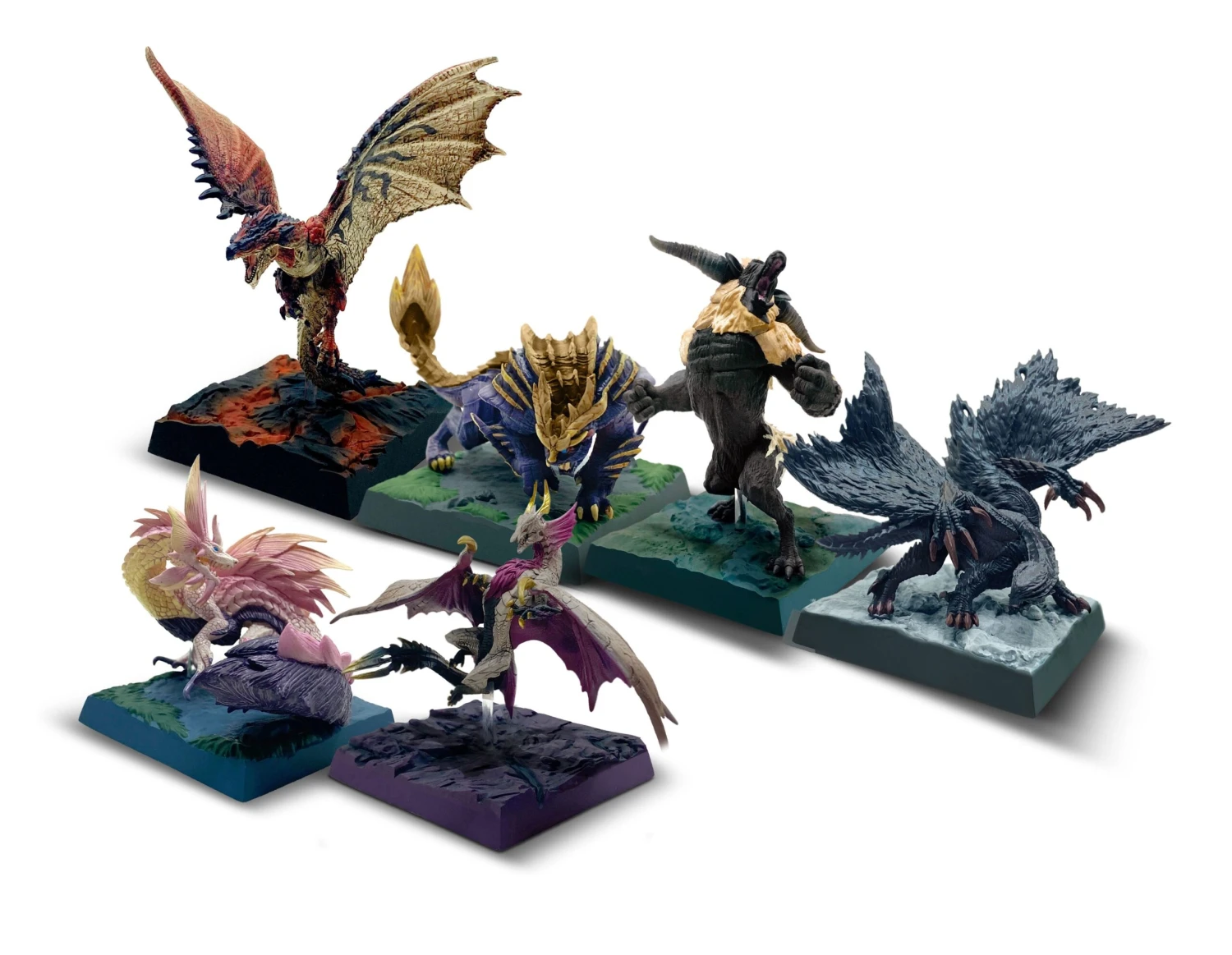 MONSTER HUNTER FIGURE BUILDER COLLECTION GALLERY VOLUME 01 TRADING FIGURE MONSTER HUNTER FIGURE BUILDER COLLECTION GALLERY VOLUME 01 TRADING FIGURE -Anime Pop Shop monsterhuntercollection01 scaled
