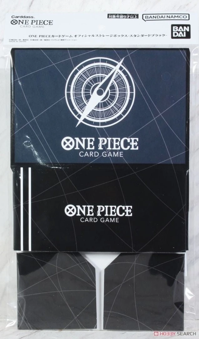 ONE PIECE TRADING CARD GAME CARD BLACK STORAGE BOX ONE PIECE TRADING CARD GAME CARD BLACK STORAGE BOX -Anime Pop Shop opcb1