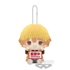 DEMON SLAYER ZENITSU AGATSUMA BANDAI KEYCHAIN PLUSH