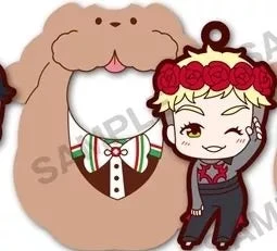 YURI ON ICE TSUTSUMARE RUBBER TRADING STRAP MILESTONE YURI ON ICE TSUTSUMARE RUBBER TRADING STRAP -Anime Pop Shop yuri on ice christophe giacometti makkachin yuri on ice tsutsumarekko rubber strap kadokawa 9376